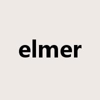 elmer是什么意思