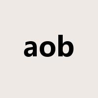 aob是什么意思