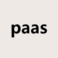 paas是什么意思