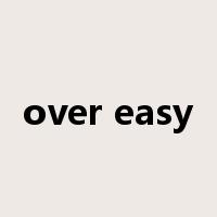 over easy是什么意思