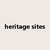 heritage sites是什么意思