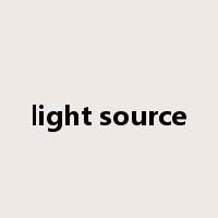 light source是什么意思