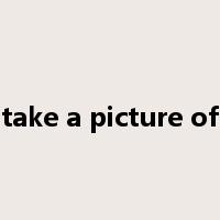 take a picture of是什么意思