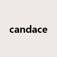 candace是什么意思