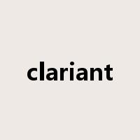 clariant是什么意思