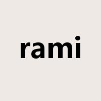 rami是什么意思