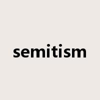 semitism是什么意思