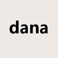 dana是什么意思