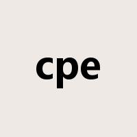 cpe是什么意思