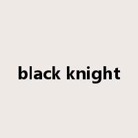 black knight是什么意思