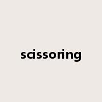 scissoring是什么意思