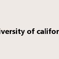 university of california是什么意思