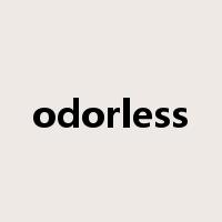 odorless是什么意思
