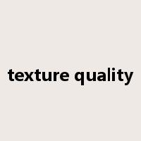 texture quality是什么意思