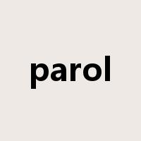 parol是什么意思