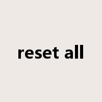 reset all是什么意思