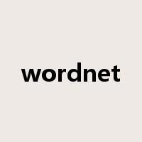 wordnet是什么意思