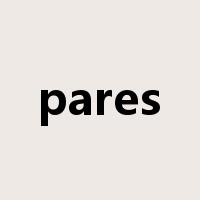 pares是什么意思
