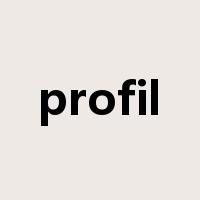 profil是什么意思