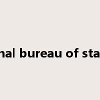 national bureau of statistics是什么意思