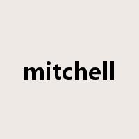 mitchell是什么意思