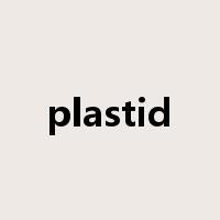 plastid是什么意思