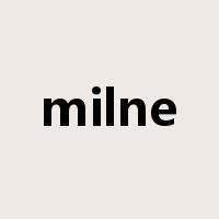 milne是什么意思