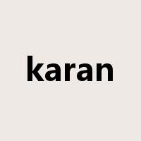 karan是什么意思