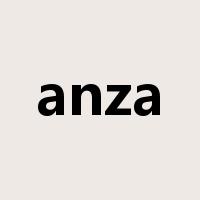 anza是什么意思