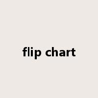 flip chart是什么意思