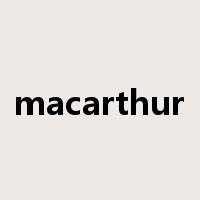 macarthur是什么意思