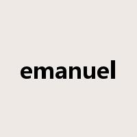 emanuel是什么意思