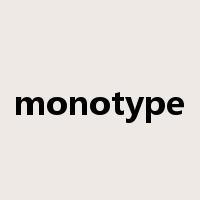 monotype是什么意思