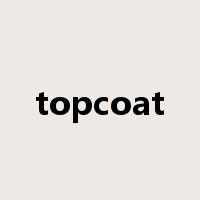 topcoat是什么意思