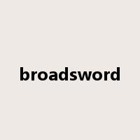 broadsword是什么意思