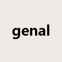 genal是什么意思