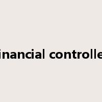 financial controller是什么意思