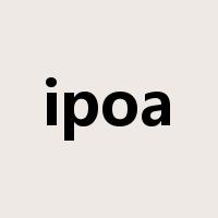 ipoa是什么意思