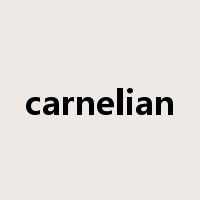 carnelian是什么意思