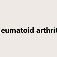 rheumatoid arthritis是什么意思