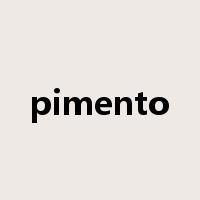 pimento是什么意思