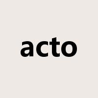 acto是什么意思