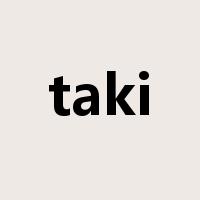 taki是什么意思