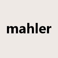 mahler是什么意思
