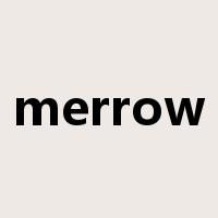 merrow是什么意思