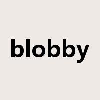blobby是什么意思