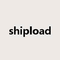 shipload是什么意思