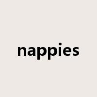 nappies是什么意思