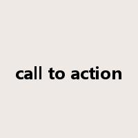 call to action是什么意思
