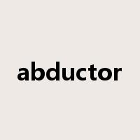 abductor是什么意思